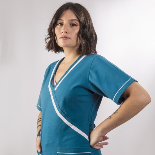 Delantal enfermería, modelo 2, múltiples tallas