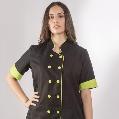 Chaqueta Chef, Diseño Doble Botón